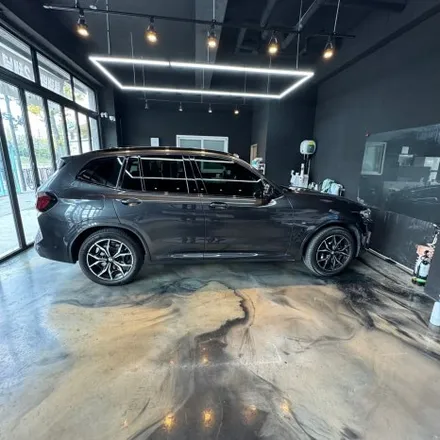 안산 수입차썬팅 BMW X3 레인보우V90 전체 재시공 후기