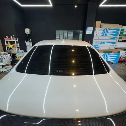 안산썬팅 블락포디 스카이블루 BMW 3시리즈 전체 재시공