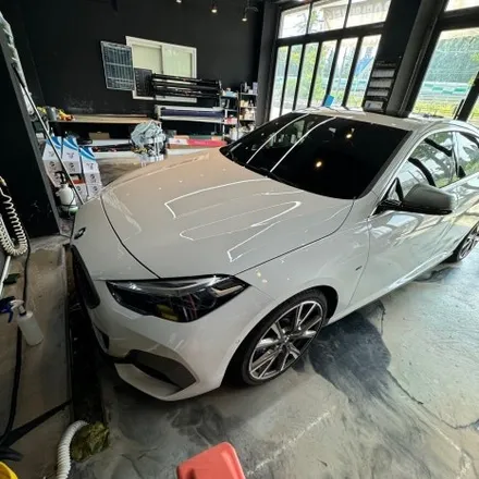 안산 썬팅 BMW 그란쿠페M235i 레인보우 V90 썬팅 전체 재시공