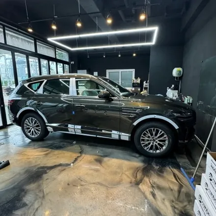 안산 신차패키지 제네시스 GV80 레인보우 V90 썬팅시공