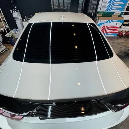 안산 썬팅 BMW 4시리즈 블락포디 스카이블루 전체재시공