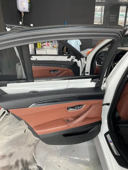 안산썬팅 블락포디 비바 바이올렛 BMW 5시리즈 전체 재시공