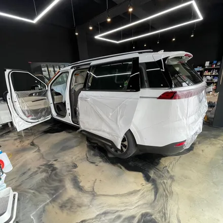 안산 신차패키지 기아 카니발 레인보우V90 시공