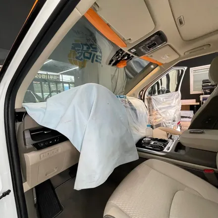 안산 신차패키지 기아 카니발 레인보우V90 시공