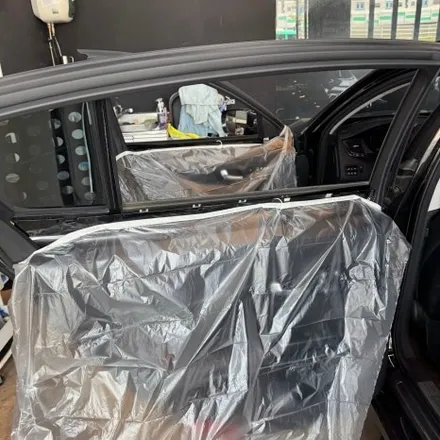 안산시흥 썬팅 전문점 K9 블락포디 스카이블루 재시공 후기