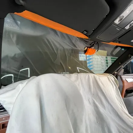 안산 썬팅 레인보우 V90 기아 모하비 전체 재시공 후기