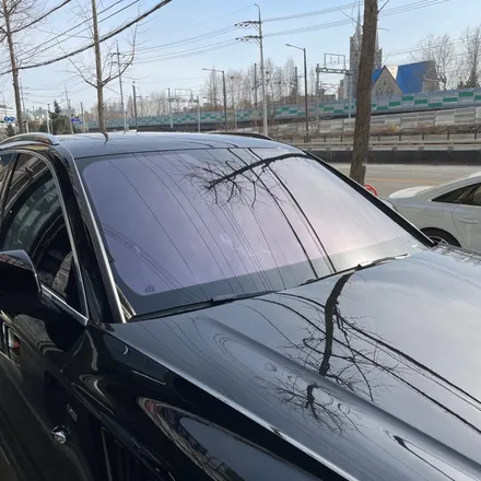 안산 썬팅 깔끔하게 하는곳 아우디 Q5 블락포디 바이올렛 전체 재시공 후기
