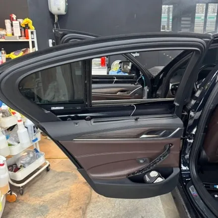 솔라가드 노블레스Z BMW 5시리즈 안산썬팅 전체 재시공