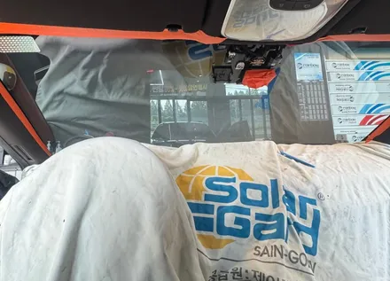 안산시흥 레인보우썬팅 프리미엄 VS200 썬팅 제네시스G80 전체 재시공 후기