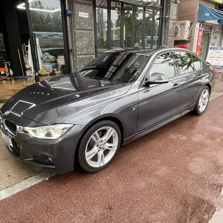 안산썬팅 BMW 3시리즈 레인보우V90 전체 재시공