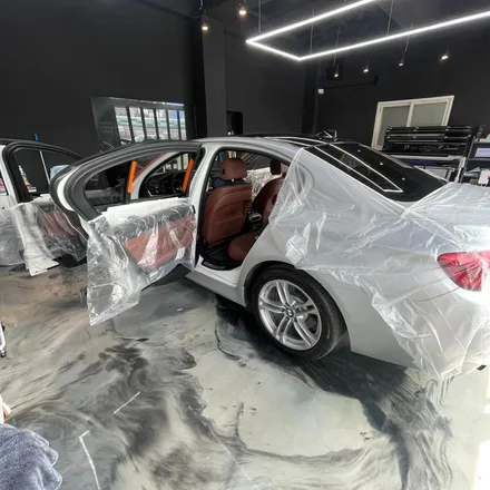 안산썬팅 블락포디 비바 바이올렛 BMW 5시리즈 전체 재시공