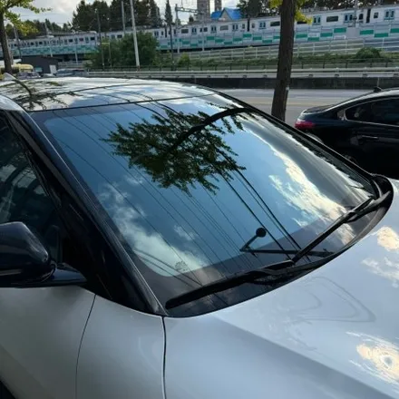 안산 썬팅 기아 EV6 블락포디 비바 스카이블루 전체 재시공 후기