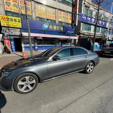 안산썬팅 솔라가드 노블레스K+ 벤츠 E클래스 전체 재시공