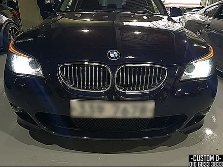 BMW E60 528i 엔젤아이 LED링마커/HID 6000K 화이트 색상의 H8/D1S 규격으로 광량 업그레이드! / 인천 남동구