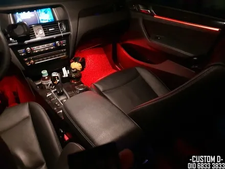 BMW F26 X4 엠비언트 라이트 64색 가변 LED실내등 무드등 튜닝! / 인천 남동구