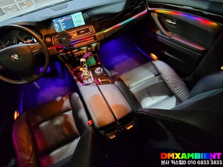 BMW F10 520D 무빙 엠비언트 요즘 핫한 실내 튜닝 DMX 모션 무드등! / 인천 남동구