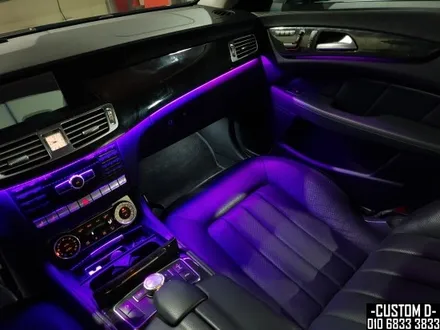 벤츠 W218 CLS350 64컬러 가변 RGB엠비언트 LED실내등 활성화! / 인천 남동구