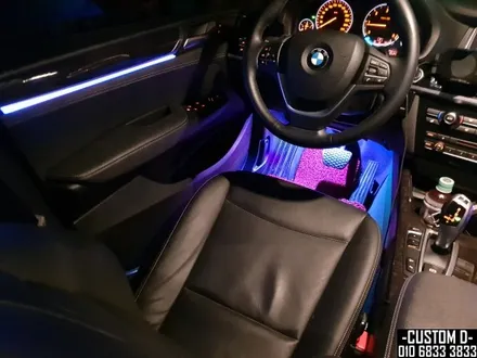 BMW F26 X4 엠비언트 라이트 64색 가변 LED실내등 무드등 튜닝! / 인천 남동구