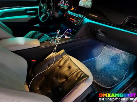 BMW M4 엠비언트 DMX 블랙 아크릴 매립 4시리즈 무드등 튜닝 / 인천 남동구