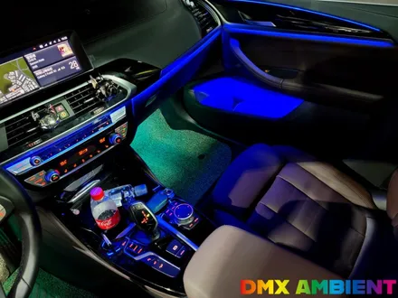 BMW X5 X4 무빙 엠비언트 광량업 G30 5시리즈 실내 신형 개조 전문점 DMX / 인천 남동구