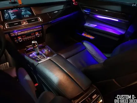 BMW 750LI 11가지 풀컬러 엠비언트 라이트 실내LED조명 업그레이드!/클럽/매니아/730D / 인천 남동구