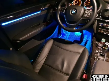 BMW F26 X4 엠비언트 라이트 64색 가변 LED실내등 무드등 튜닝! / 인천 남동구
