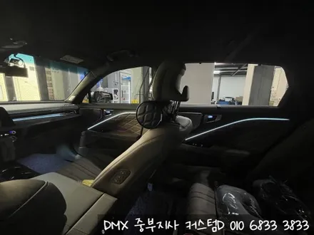 (GL3) K8 엠비언트 DMX 컵홀더  도어캐치와 순정 연동까지 했어요. / 인천 남동구