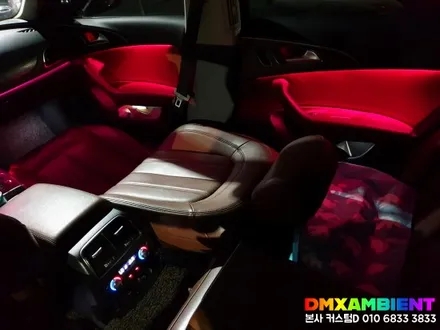 C7 A6 엠비언트 대시보드 아크릴 매립 비노출 순정형 DMX 무드등 아우디 매니아 동호회 회원 방문! / 인천 남동구