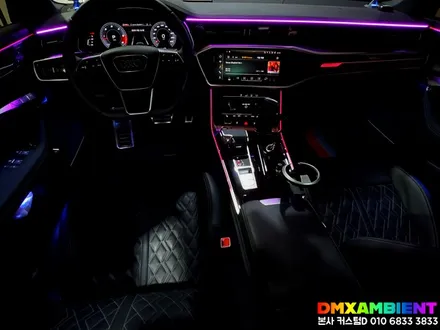 아우디 신형 A7(4K) 엠비언트 대시보드 DMX 무빙 아크릴 실내 튜닝 / 인천 남동구