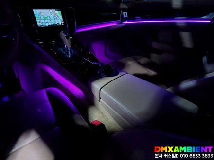 포르쉐 파나메라 엠비언트 순정형 DMX 무드등으로 신형 개조 튜닝! / 인천 남동구