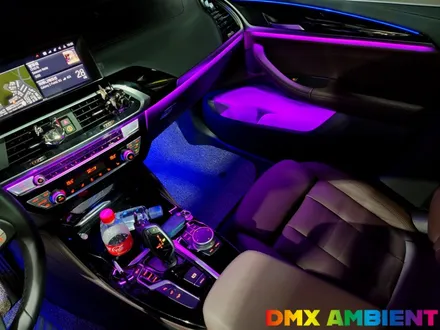 BMW X5 X4 무빙 엠비언트 광량업 G30 5시리즈 실내 신형 개조 전문점 DMX / 인천 남동구