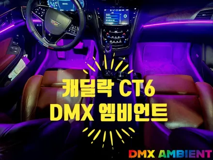 캐딜락 CT6 엠비언트 밋밋한 실내 고민 한번에 해결하는 방법 / 인천 남동구