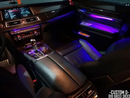 BMW 750LI 11가지 풀컬러 엠비언트 라이트 실내LED조명 업그레이드!/클럽/매니아/730D / 인천 남동구