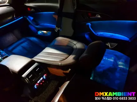 C7 A6 엠비언트 대시보드 아크릴 매립 비노출 순정형 DMX 무드등 아우디 매니아 동호회 회원 방문! / 인천 남동구