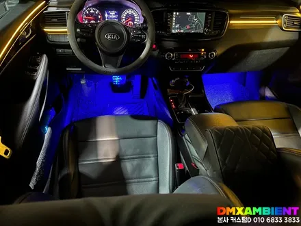 올뉴쏘렌토 인천 엠비언트 신제품 무빙 무드등! 안산 송도 dmx LED 튜닝샵 커스텀D / 인천 남동구