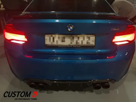 BMW2시리즈 M2 - 실내 엠비언트 무드등 작업으로 감성조명 드레스업 / 클럽 매니아 / 인천 남동구