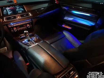 BMW 750LI 11가지 풀컬러 엠비언트 라이트 실내LED조명 업그레이드!/클럽/매니아/730D / 인천 남동구