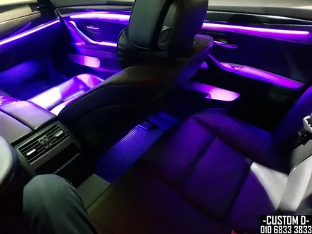 BMW F10 520D 엠비언트 라이트 64컬러 가변 무드등 실내 튜닝 DIY 후기! / 인천 남동구