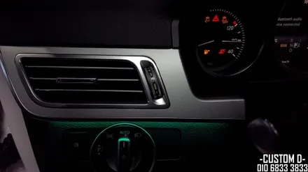 벤츠 W212 E220 엠비언트 라이트 64컬러 가변 RGB LED무드등 전기형 실내 튜닝 작업 후기 / 인천 남동구