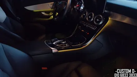 W205 C클래스 튜닝 64컬러 실내 엠비언트 무드등 광량업 / 인천 남동구