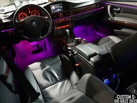 BMW E90 320i 엠비언트 64색 풀컬러 가변 무드등 실내 LED튜닝 / 인천 남동구