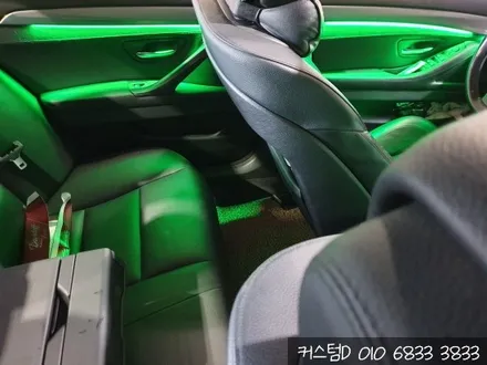 BMW 5시리즈 비노출 엠비언트 F10 실내의 고급스러운 변화! / 인천 남동구