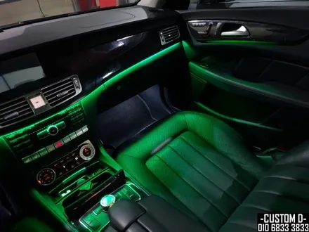 벤츠 W218 CLS350 64컬러 가변 RGB엠비언트 LED실내등 활성화! / 인천 남동구