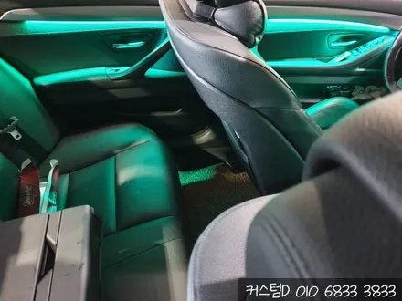 BMW 5시리즈 비노출 엠비언트 F10 실내의 고급스러운 변화! / 인천 남동구