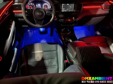 올뉴쏘렌토 인천 엠비언트 신제품 무빙 무드등! 안산 송도 dmx LED 튜닝샵 커스텀D / 인천 남동구