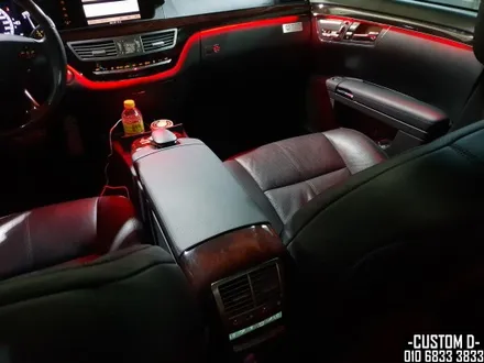 벤츠 W221 S클래스 엠비언트 64컬러 가변 무드등 S500 튜닝! / 인천 남동구