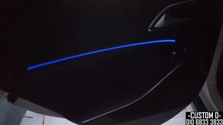 벤츠 X156 GLA250 풀컬러 RGB엠비언트 실내무드등 인스톨! / 인천 남동구