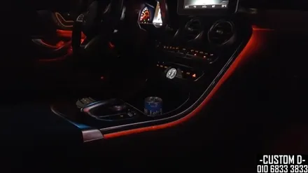 벤츠 W205 C220D쿠페 RGB엠비언트 라이트 가변무드등 튜닝! / 인천 남동구
