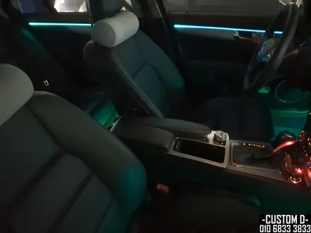 W204 벤츠 C클래스 C220 CDI 64색 가변 엠비언트 무드등 LED실내등 튜닝 후기! / 인천 남동구