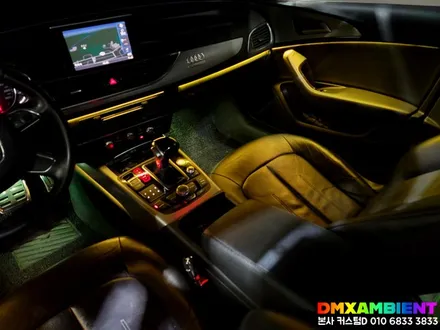 A6 A7 무빙 엠비언트 DMX 블랙 아크릴 튜닝 아우디 실내 풀체인지 / 인천 남동구
